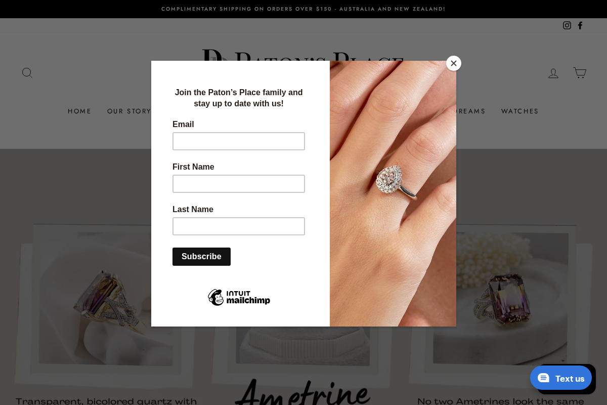 patonsplace.com.au homepage screenshot