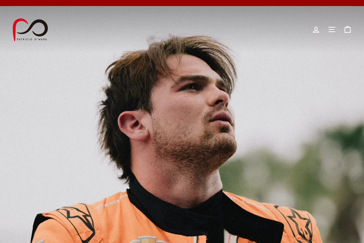 patricioowardshop.com homepage screenshot