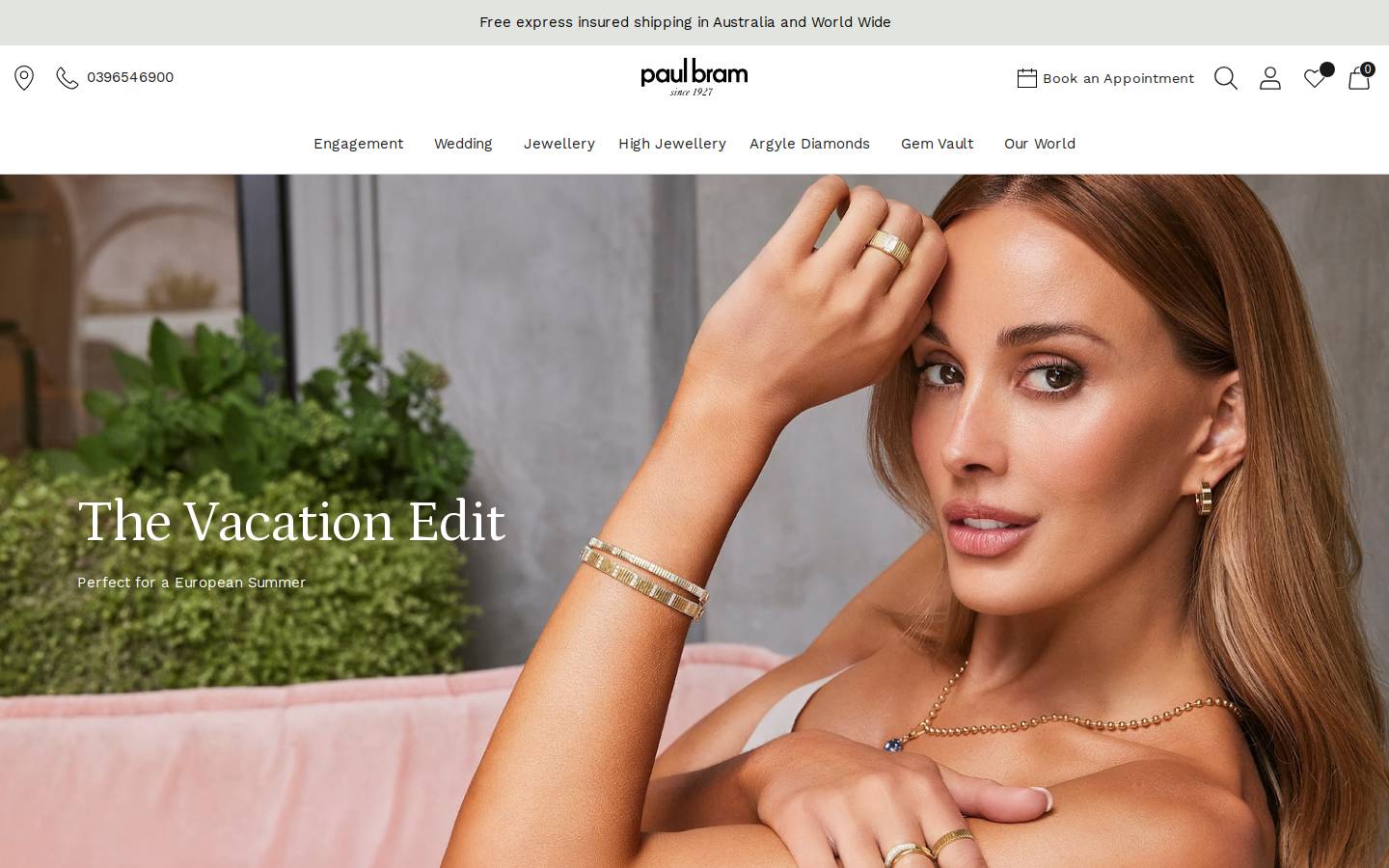 paulbram.com.au homepage screenshot