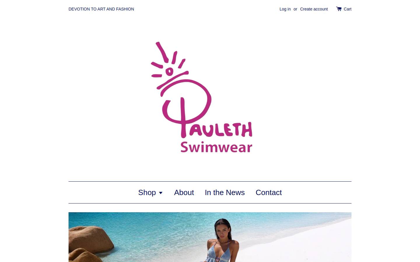 pauleth.com homepage screenshot