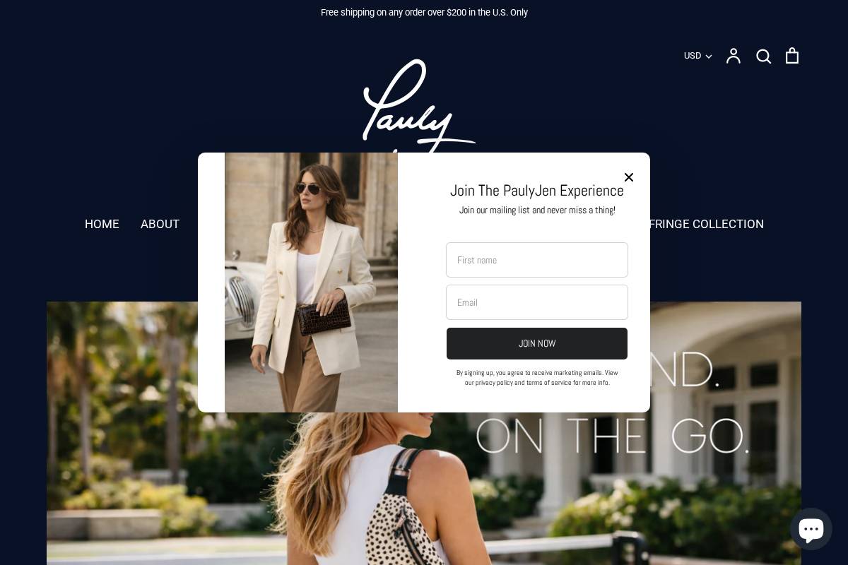 paulyjen.com homepage screenshot