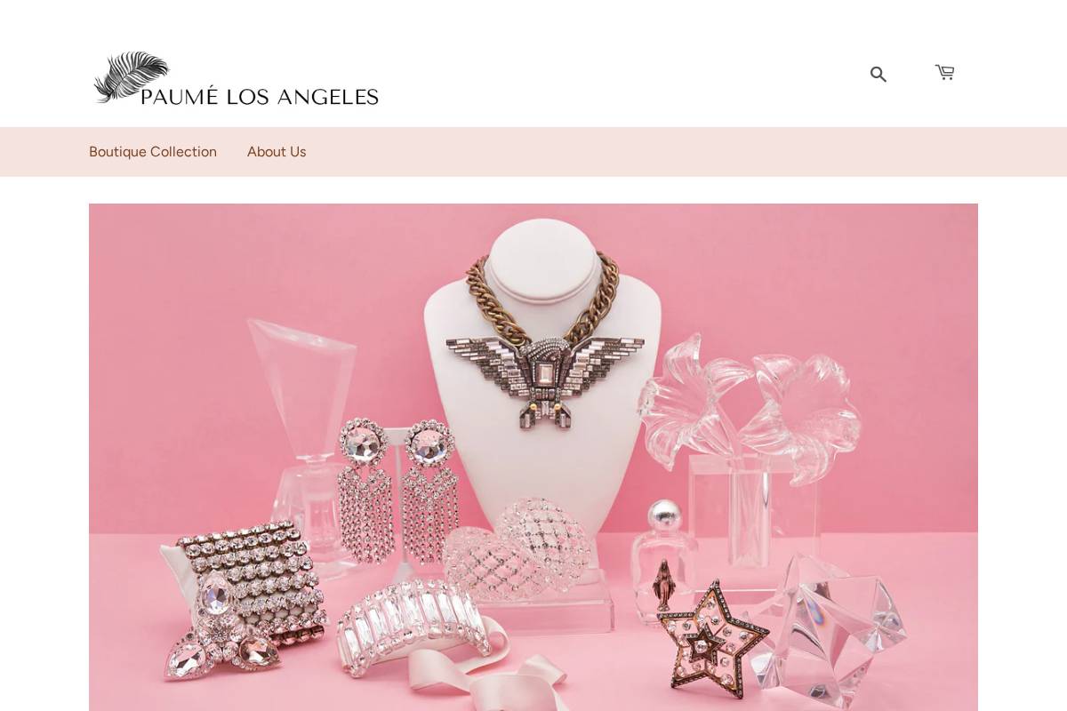 paumelosangeles.com homepage screenshot