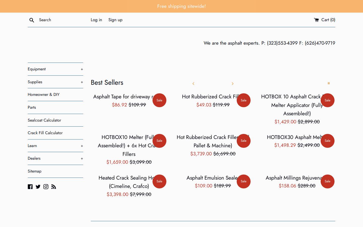 pavemade.com homepage screenshot