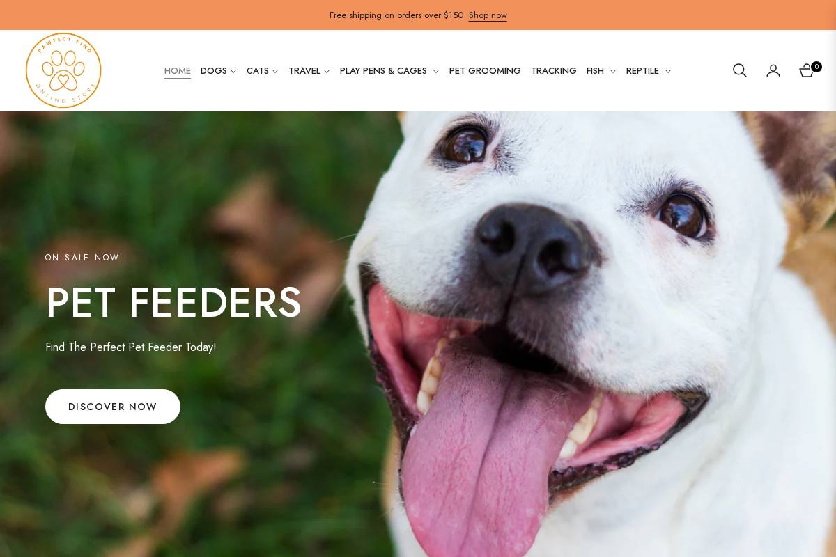 pawfectfind.com.au homepage screenshot