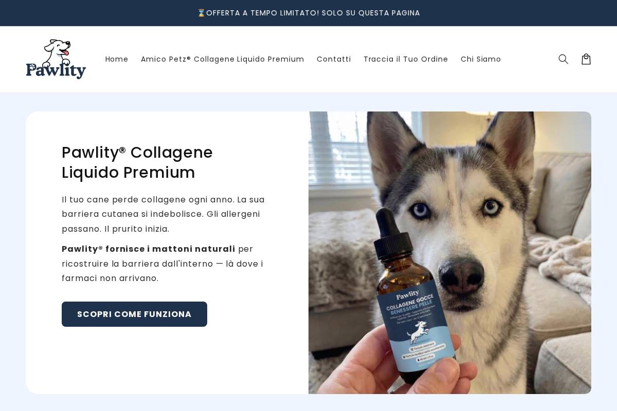 pawlity.co homepage screenshot