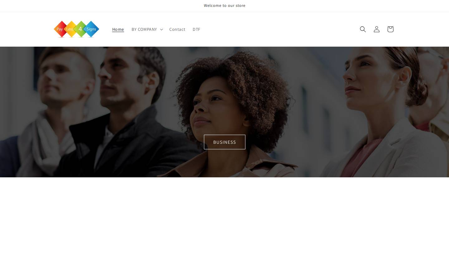 payless4signs.com homepage screenshot