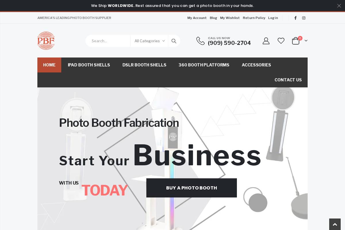 pbfabricationusa.com homepage screenshot