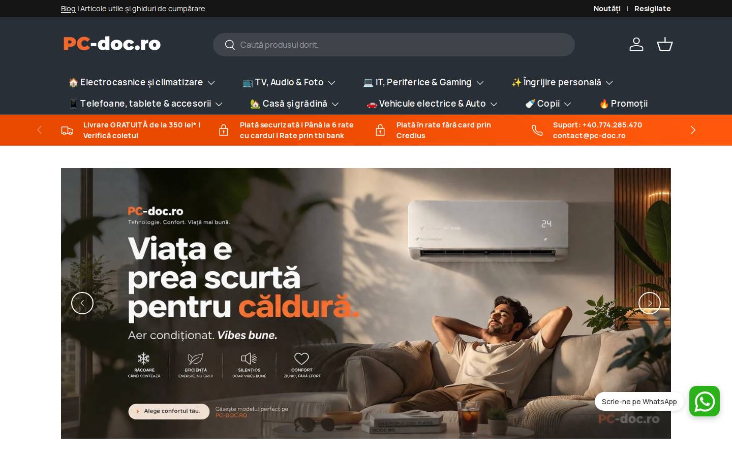 pc-doc.ro homepage screenshot