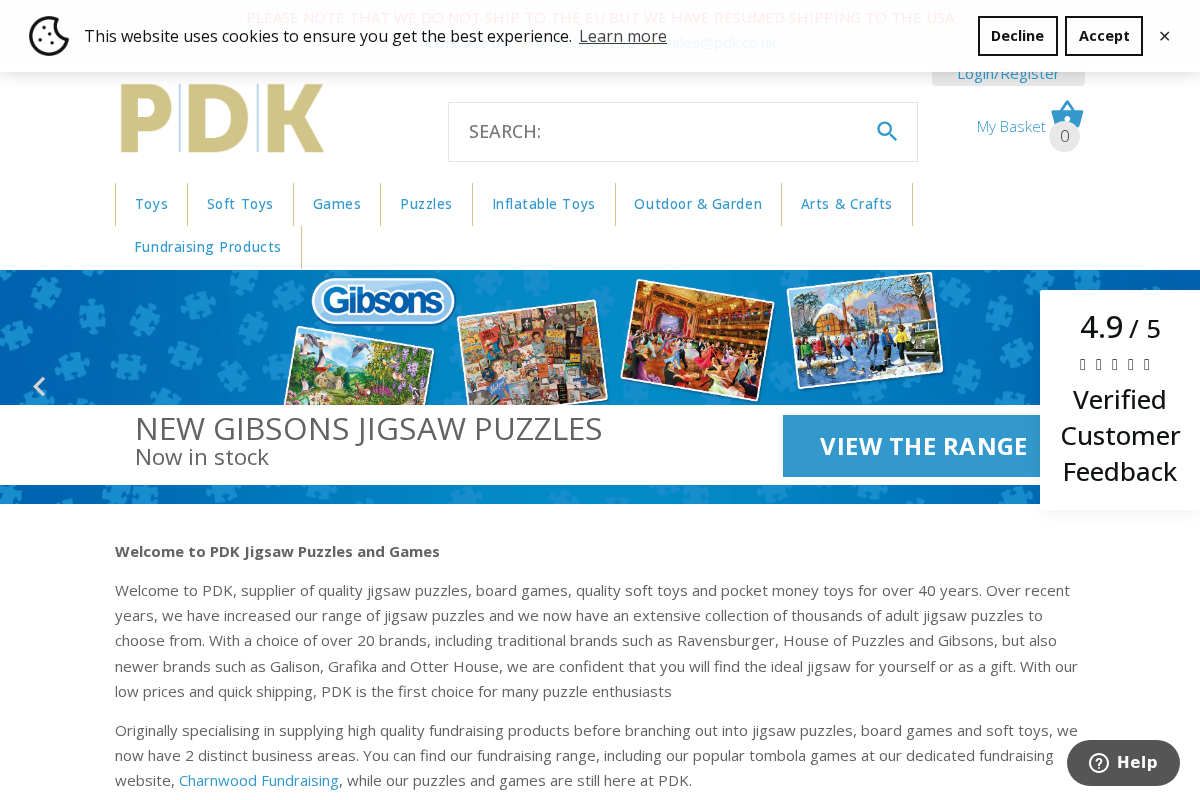 PDK homepage screenshot