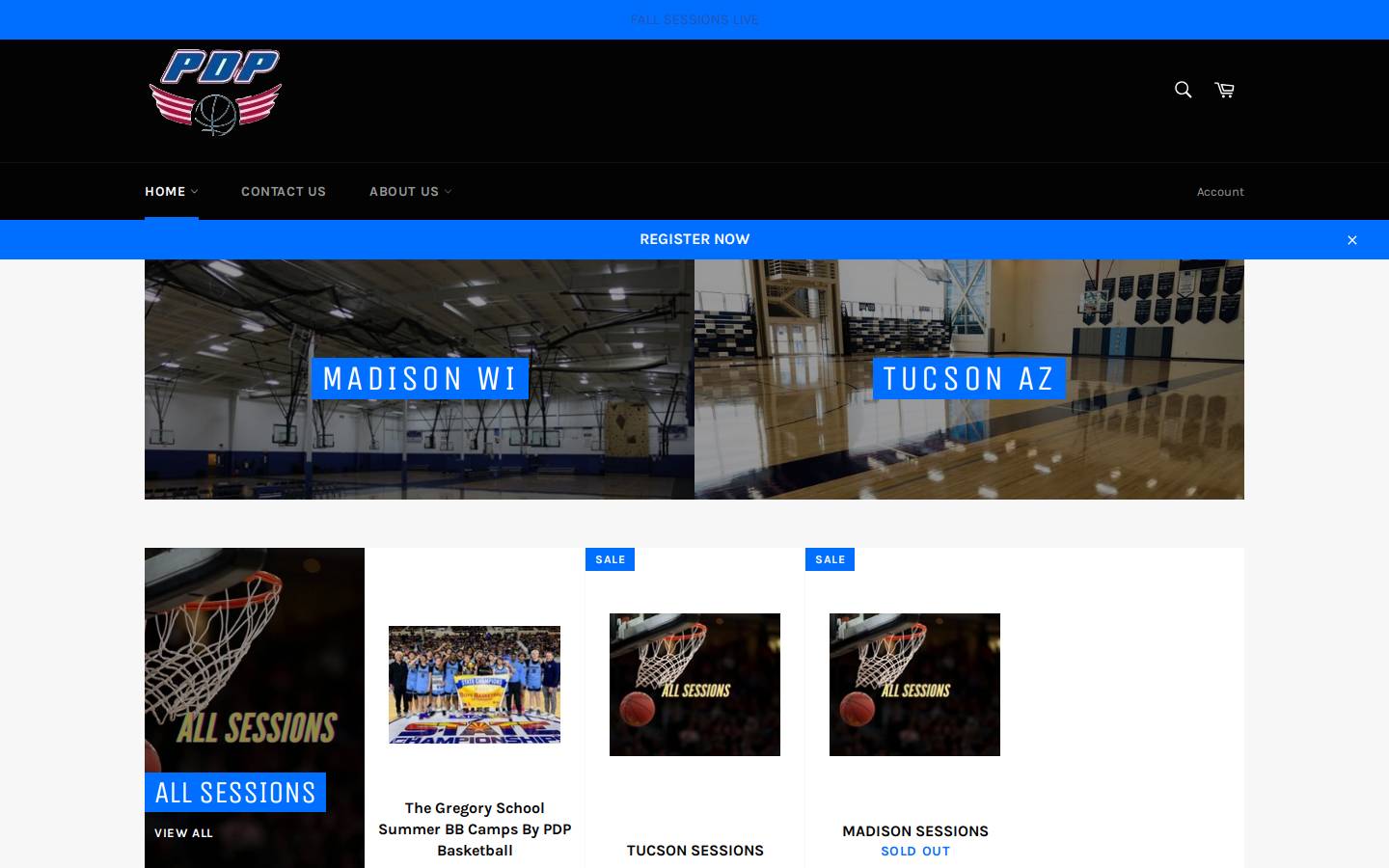 pdphawks.com homepage screenshot