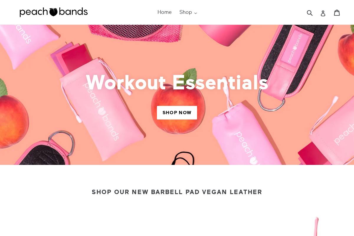 peachbands.ca homepage screenshot