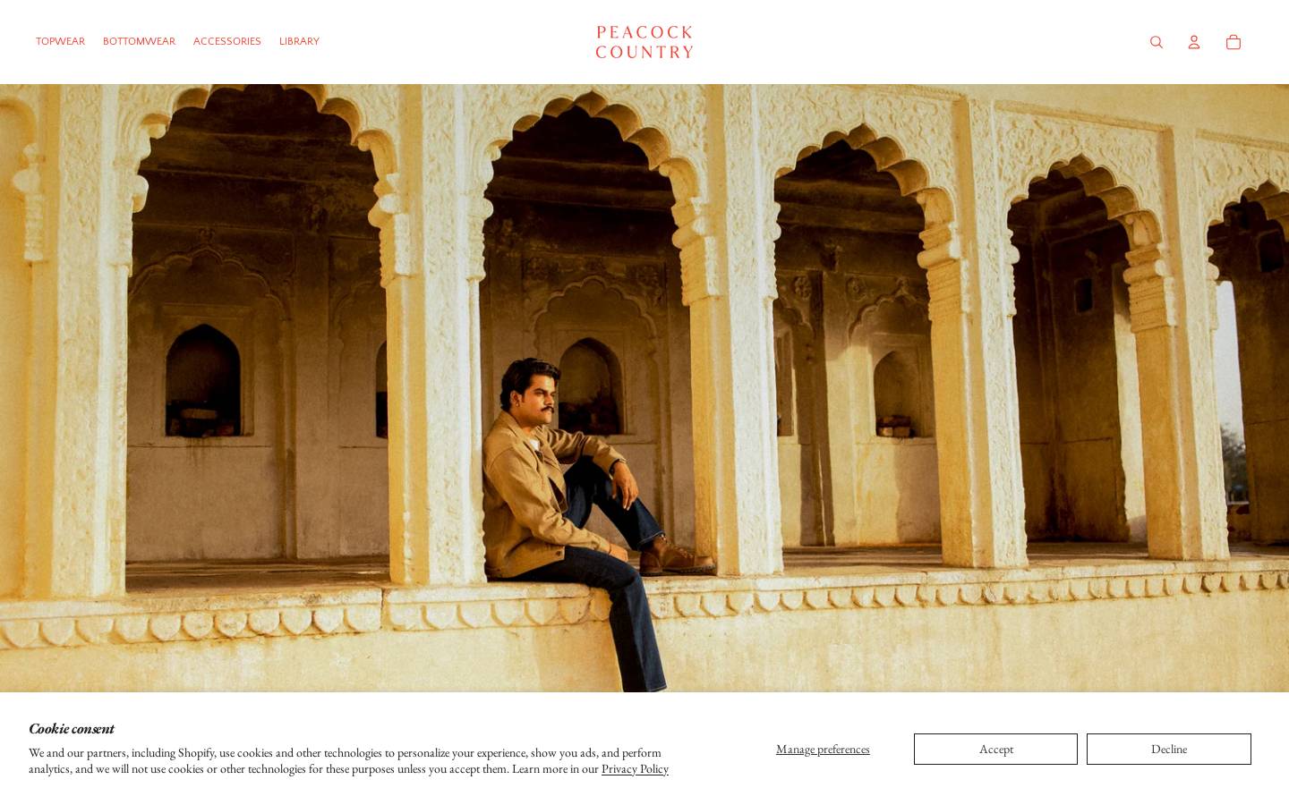 peacockcountry.in homepage screenshot