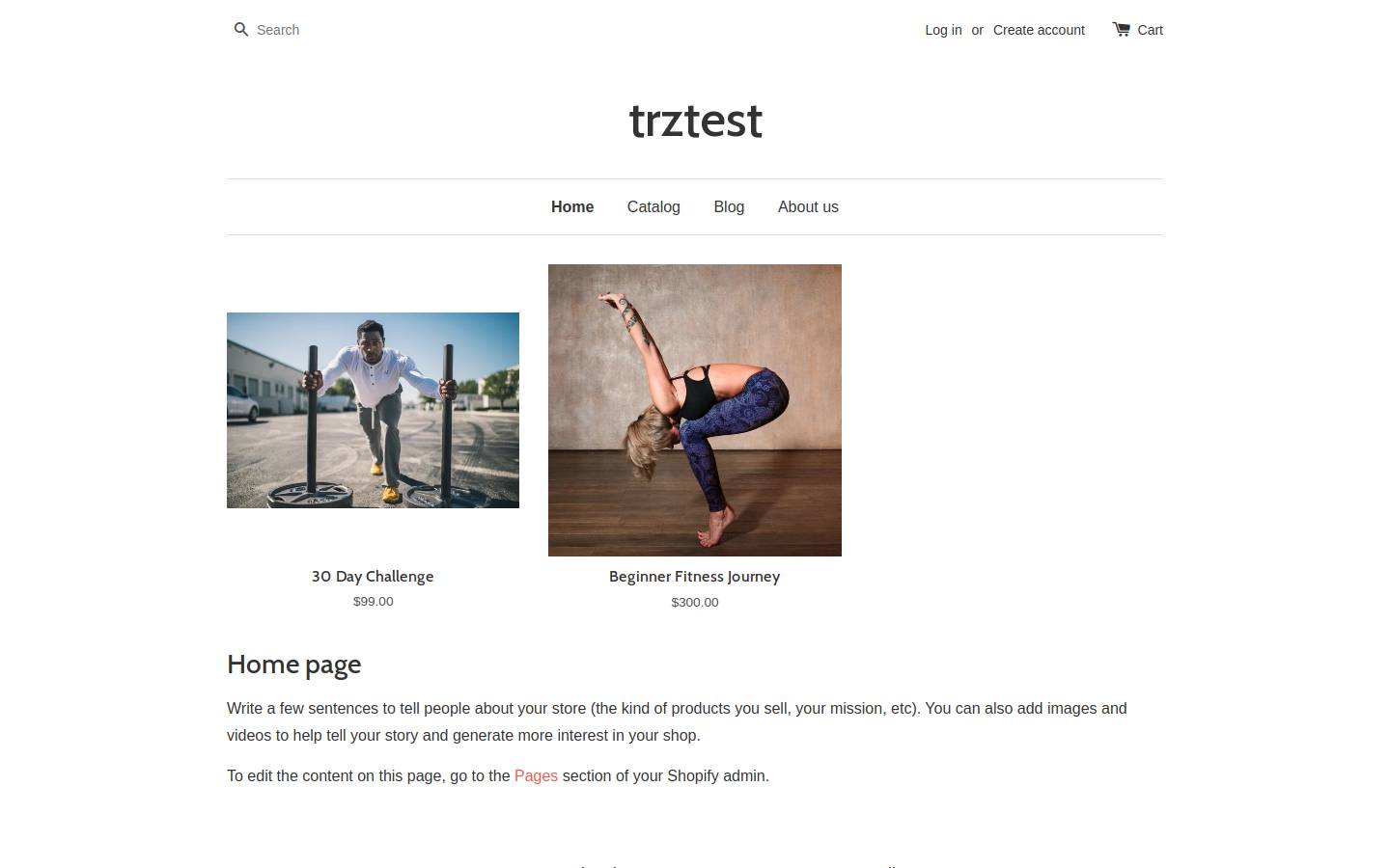 peak.fitness homepage screenshot