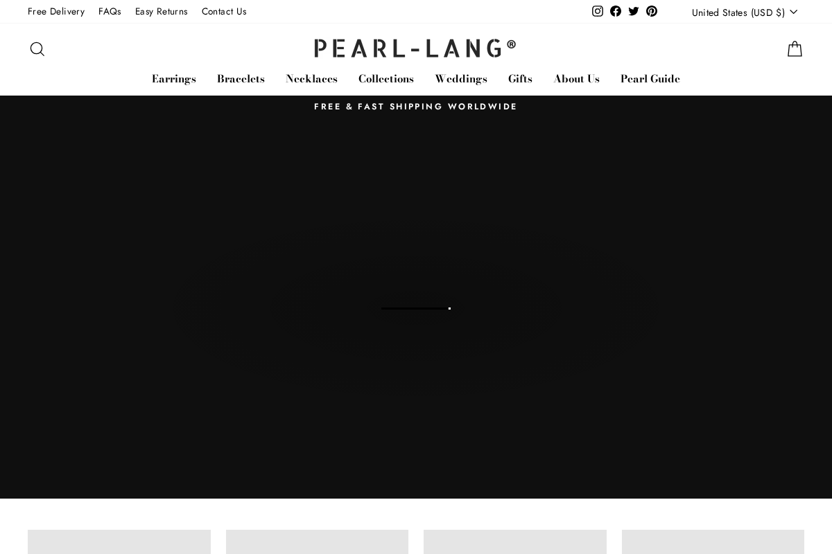PEARL-LANG® homepage screenshot