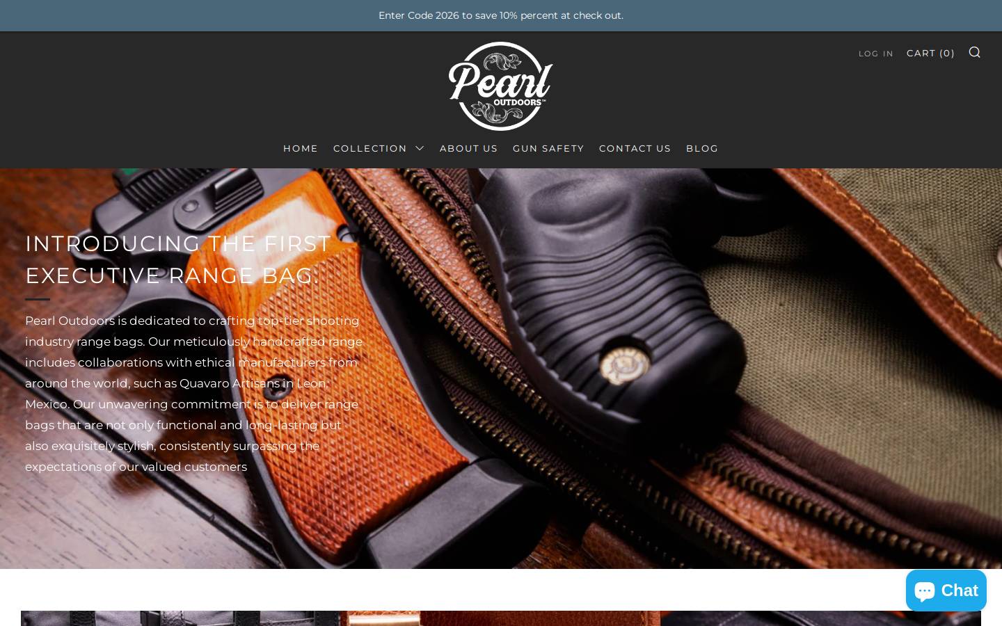 pearloutdoors.com homepage screenshot
