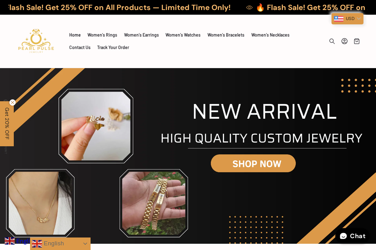 pearlpulse.store homepage screenshot