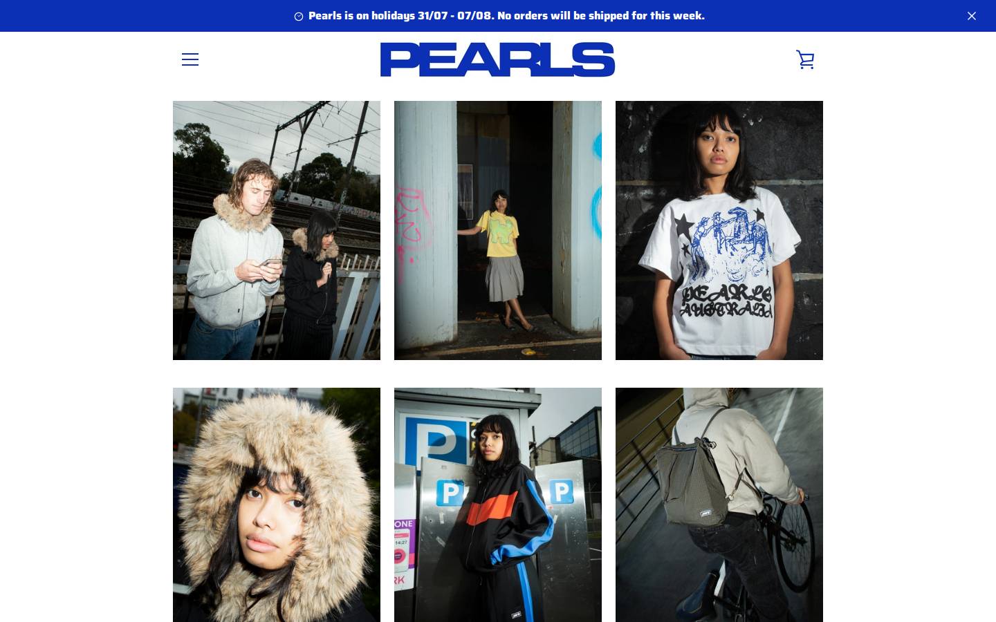 pearlsskateboards.com.au homepage screenshot