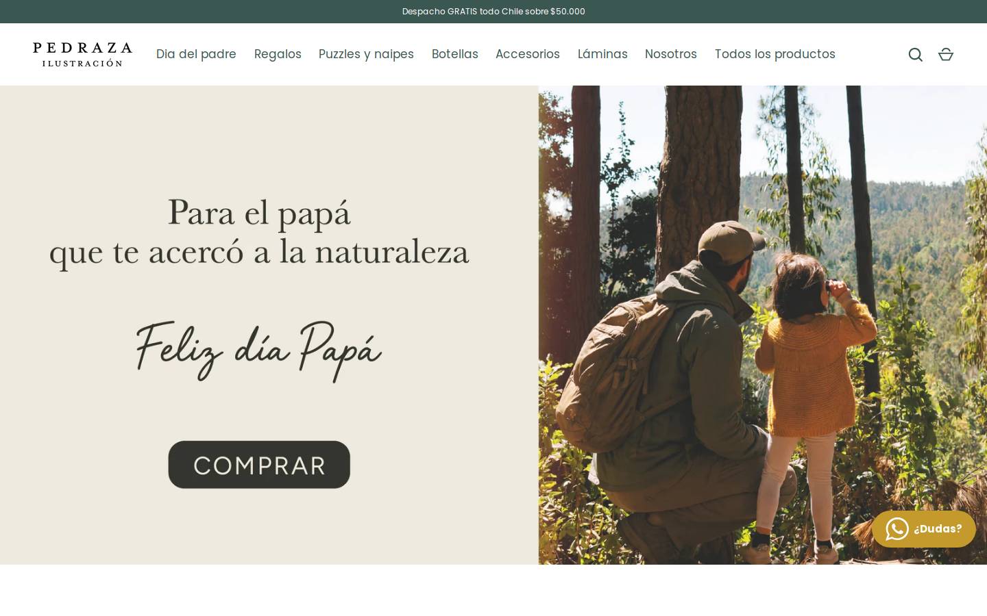 pedrazailustracion.com homepage screenshot