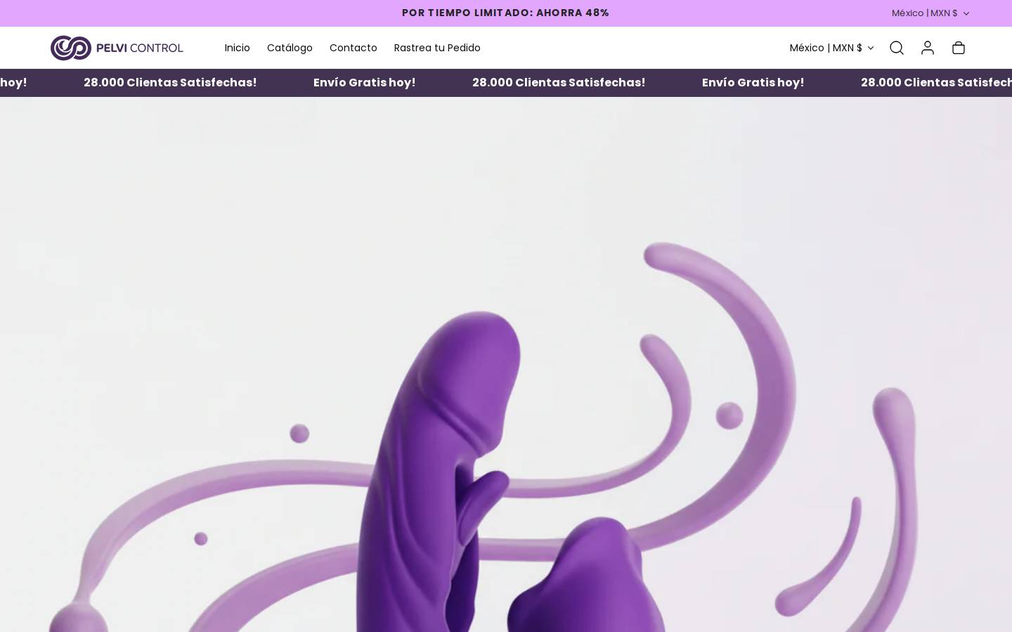 Pelvicontrol homepage screenshot