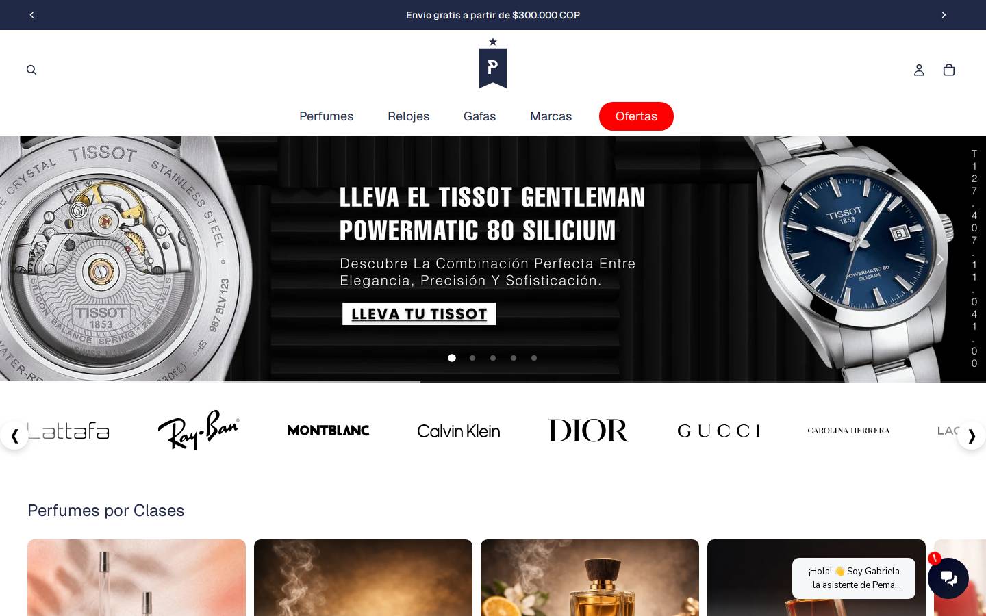 pemastore.co homepage screenshot