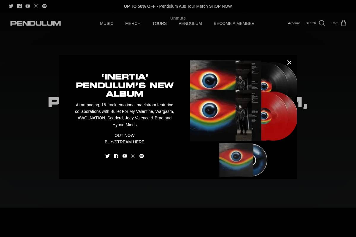 pendulum.com homepage screenshot
