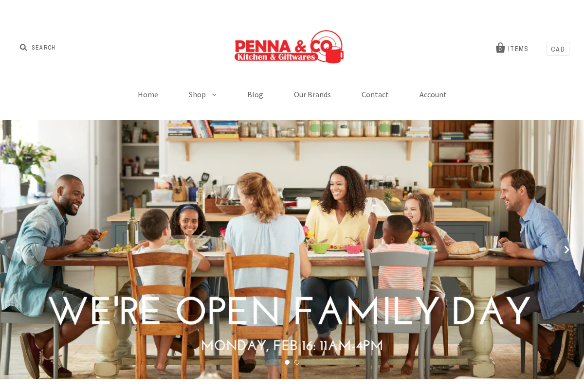 Penna & Co. homepage screenshot