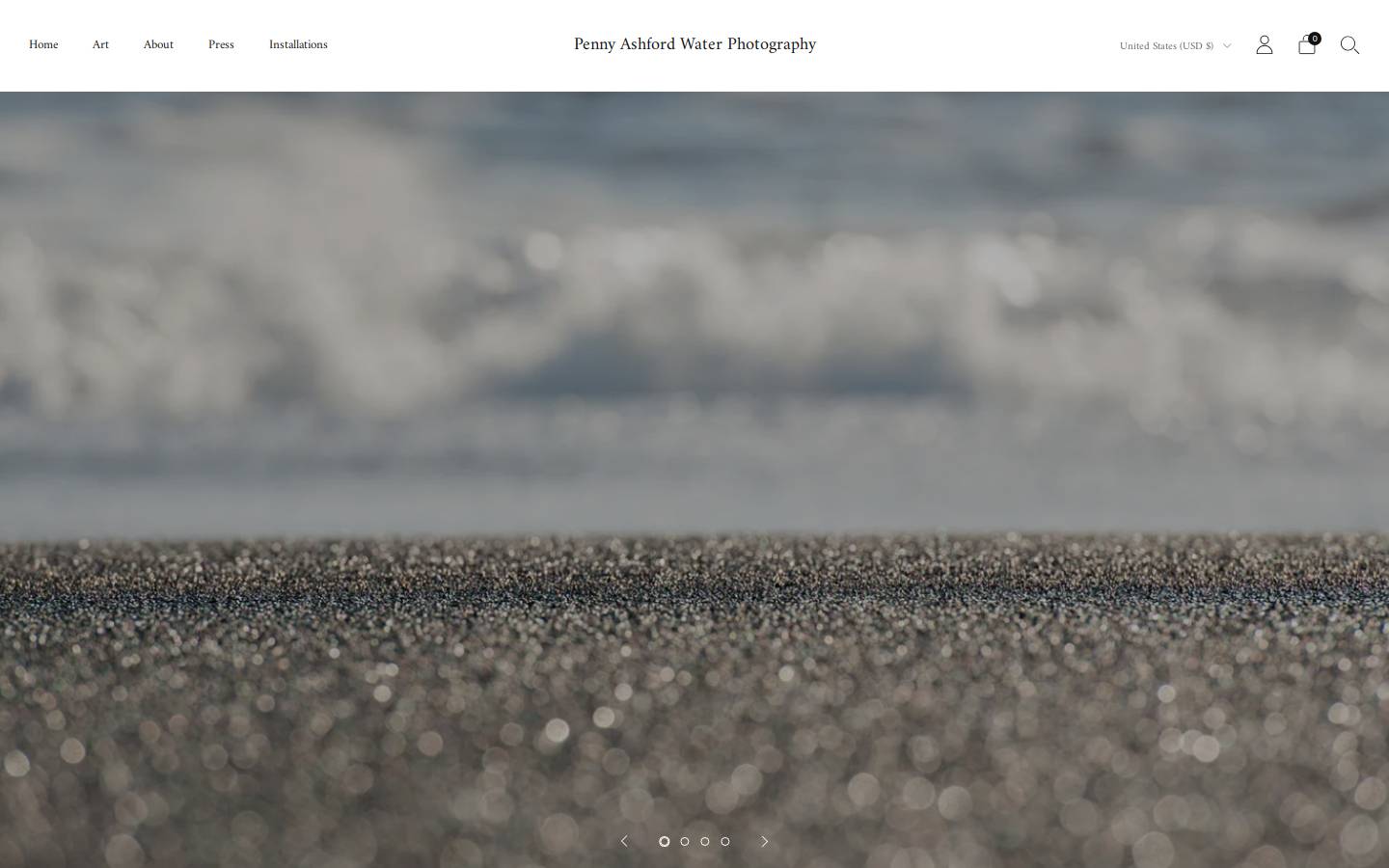 pennyashfordphotos.com homepage screenshot