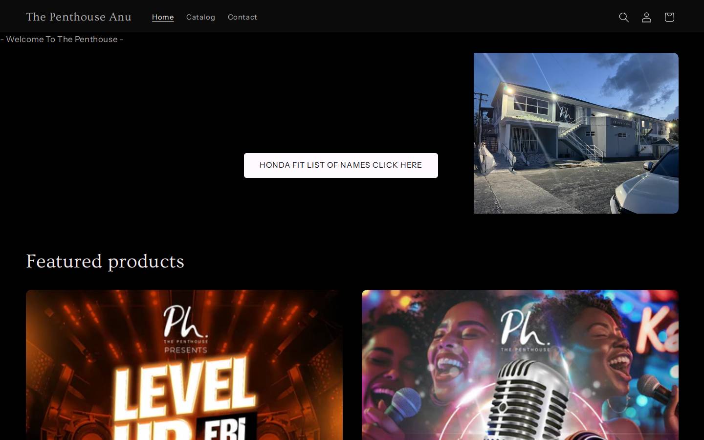 penthouseanu.net homepage screenshot