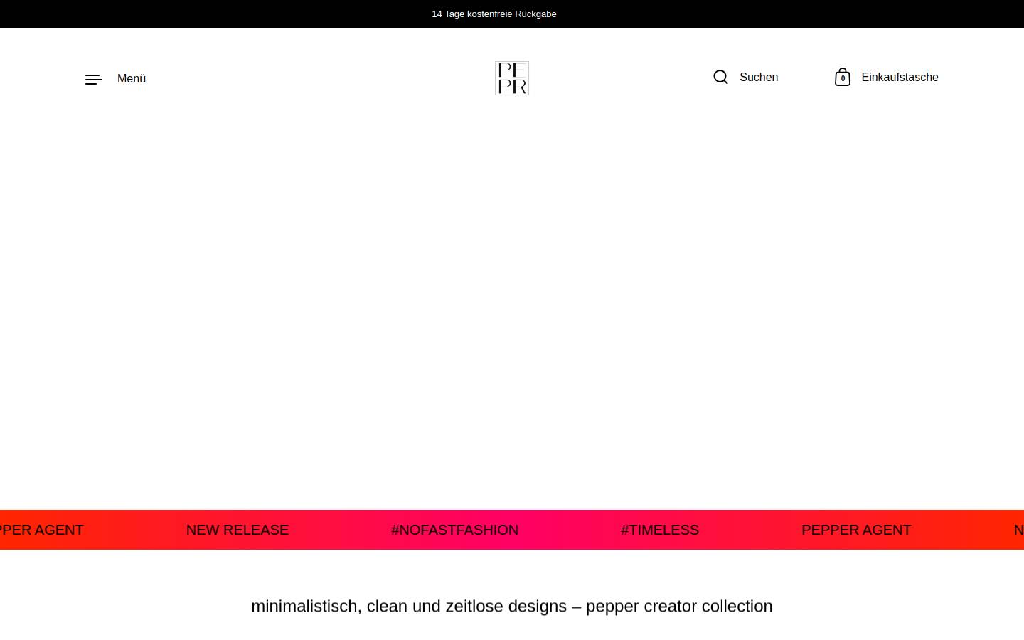 pepper-agent.de homepage screenshot