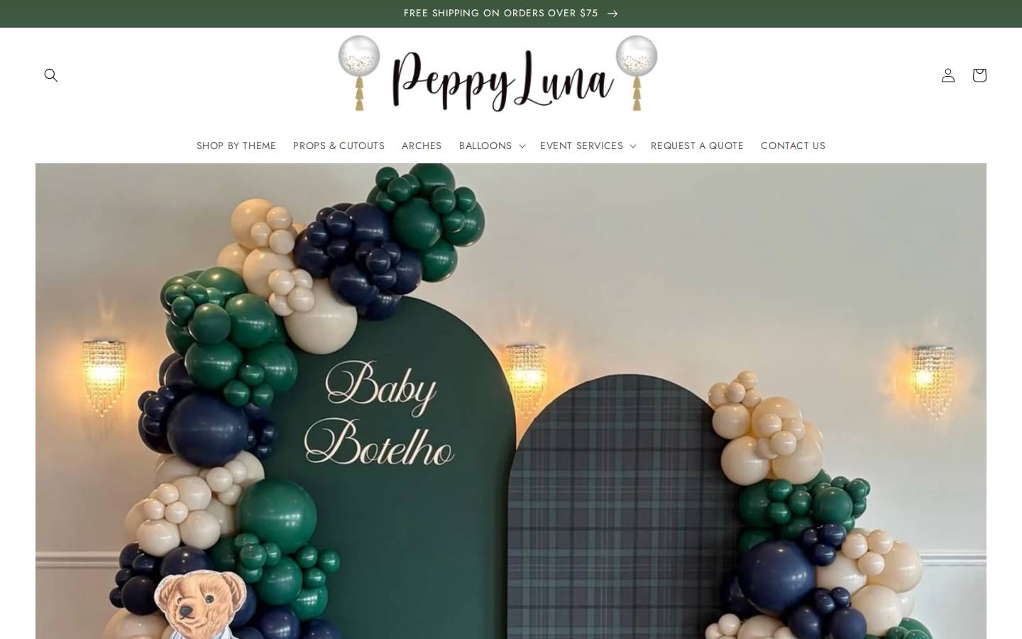 peppyluna.com homepage screenshot