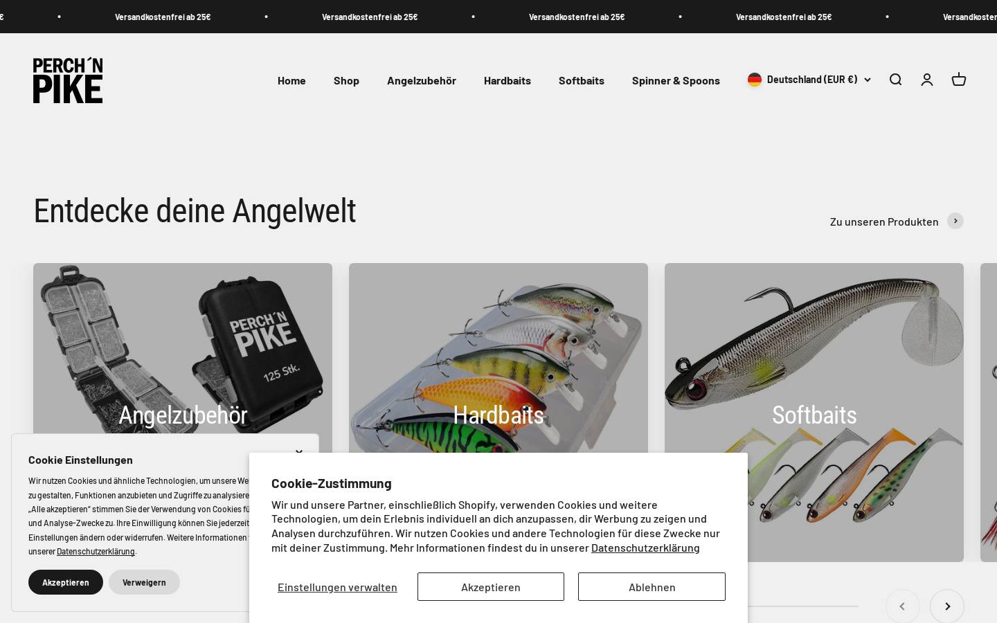 perchnpike.com homepage screenshot