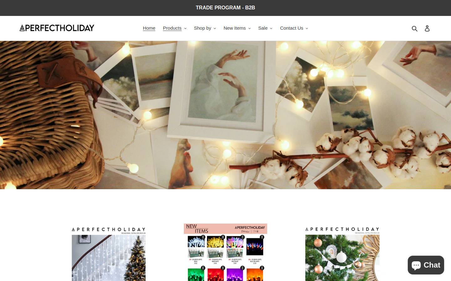 perfectholiday.us homepage screenshot
