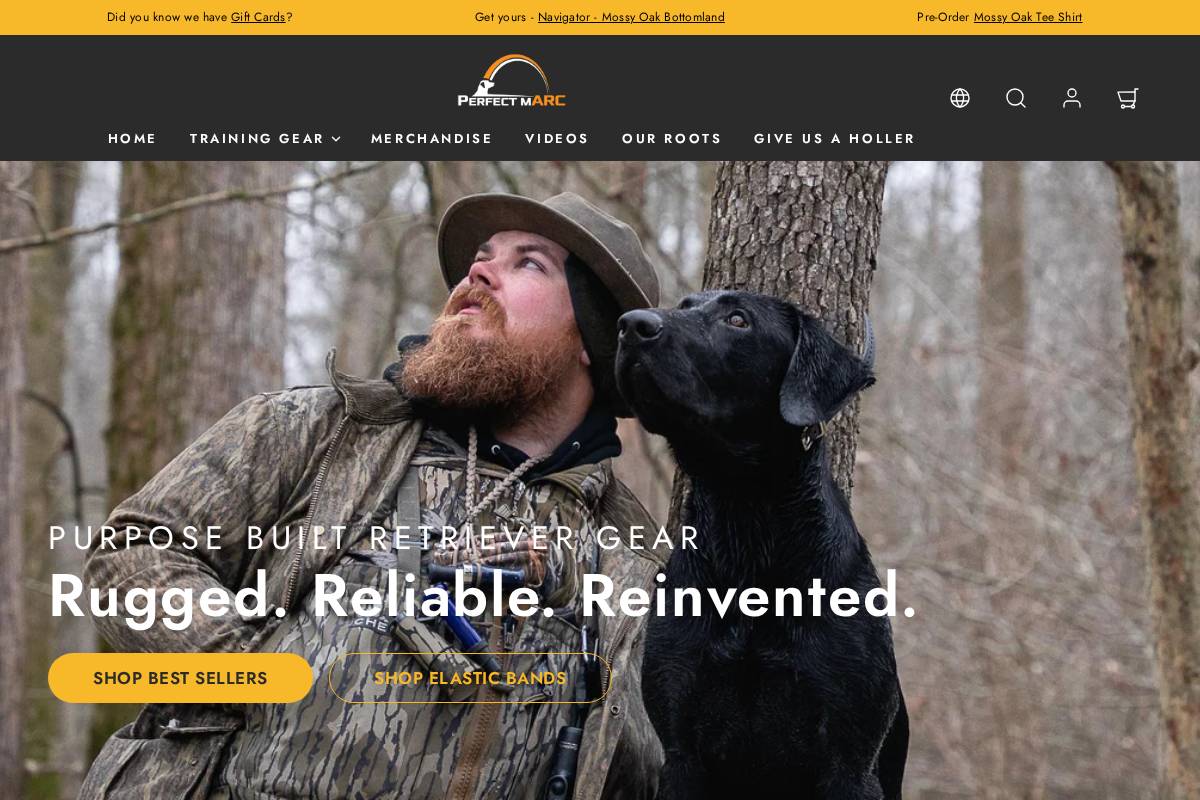 perfectmarc.com homepage screenshot