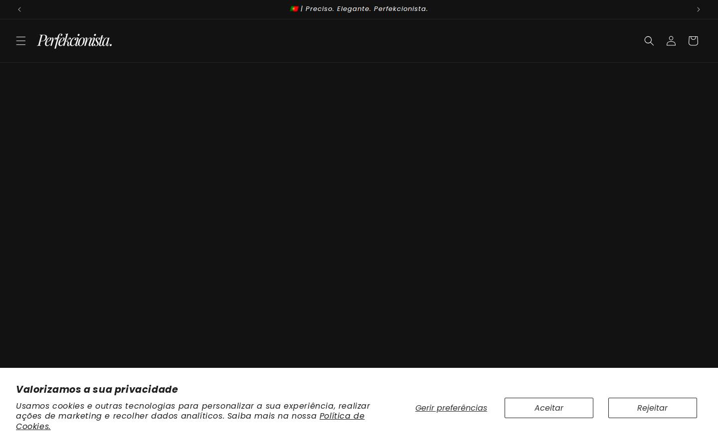 perfekcionista.com homepage screenshot