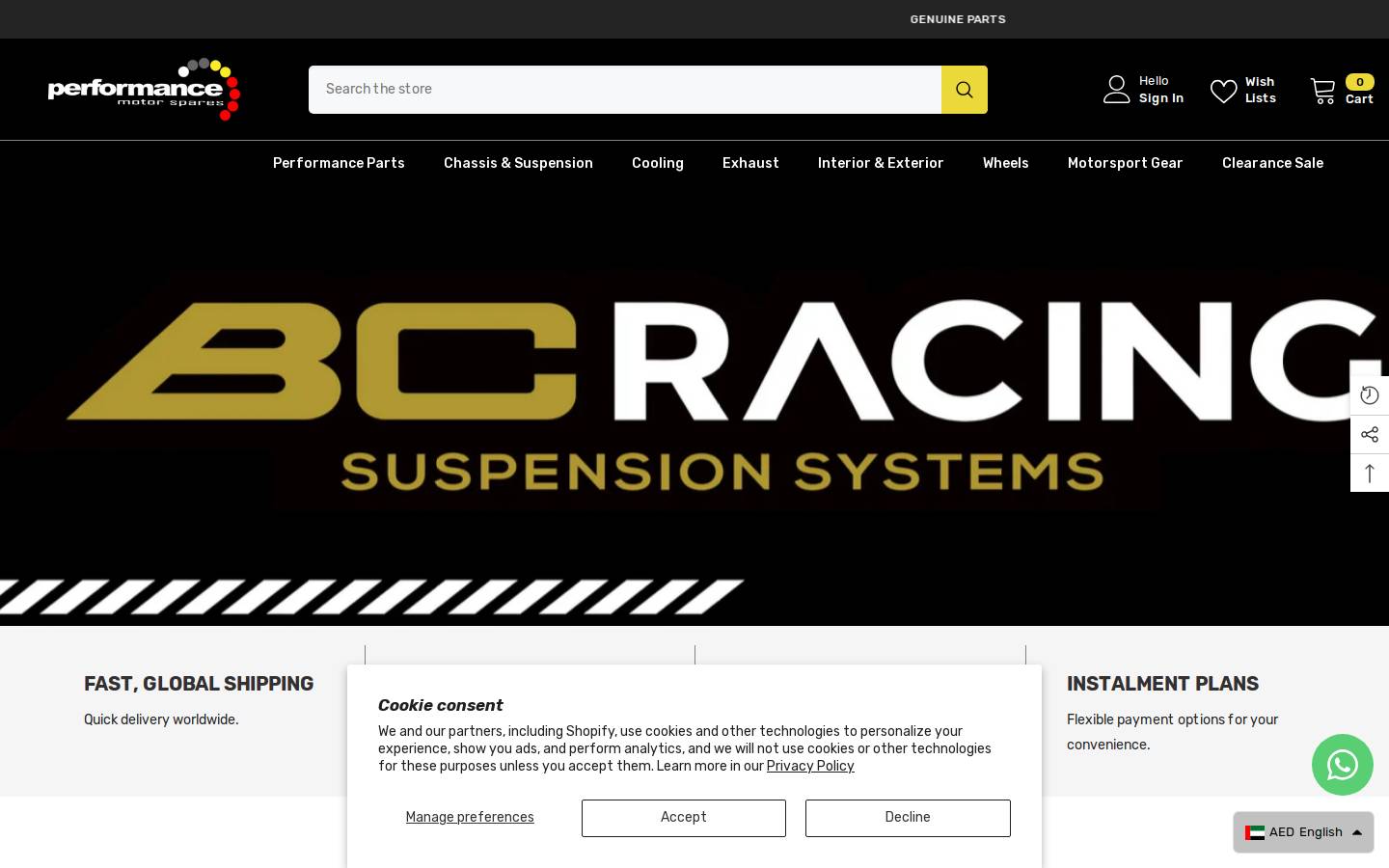 performance-me.com homepage screenshot
