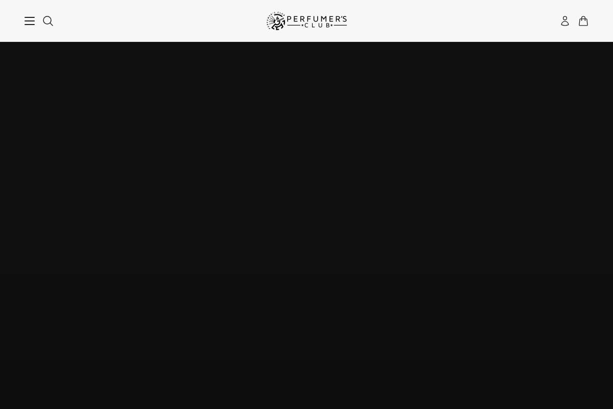 perfumersclub.com homepage screenshot
