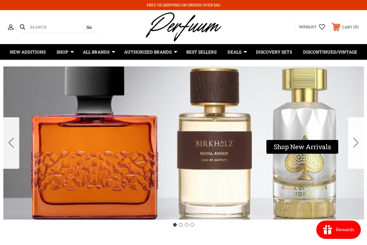 Perfuum, LLC homepage screenshot