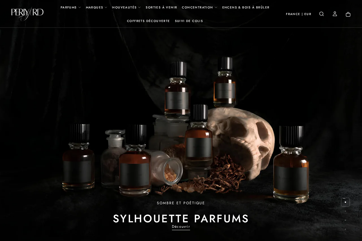 Periyard homepage screenshot