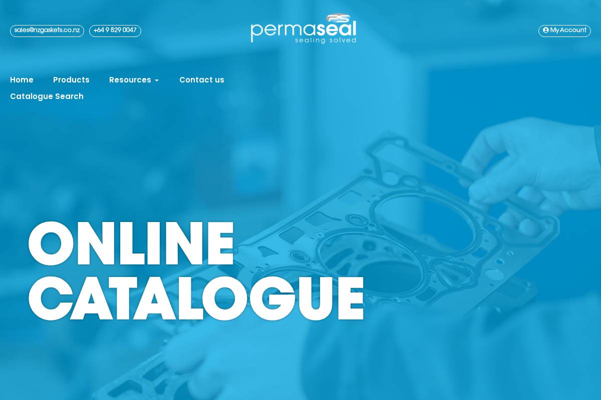 permaseal.co.nz homepage screenshot