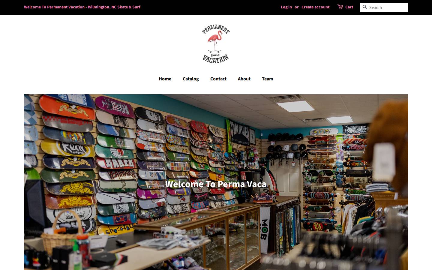permavaca.com homepage screenshot