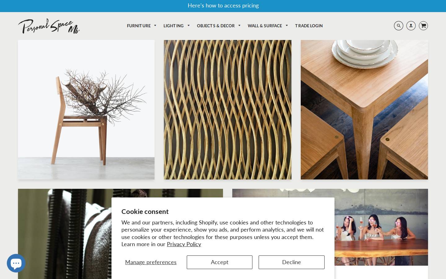 personalspacemb.com homepage screenshot