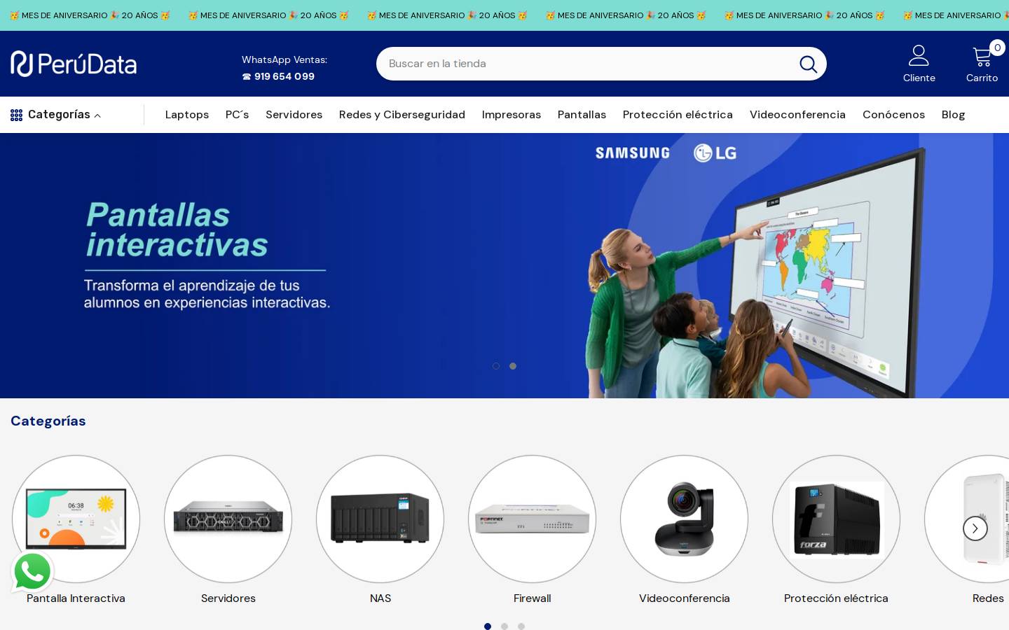 perudataconsult.net homepage screenshot
