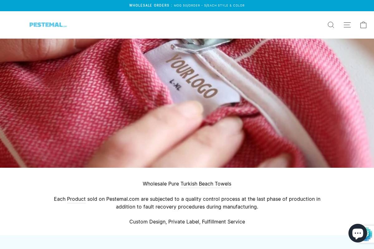 pestemal.com homepage screenshot