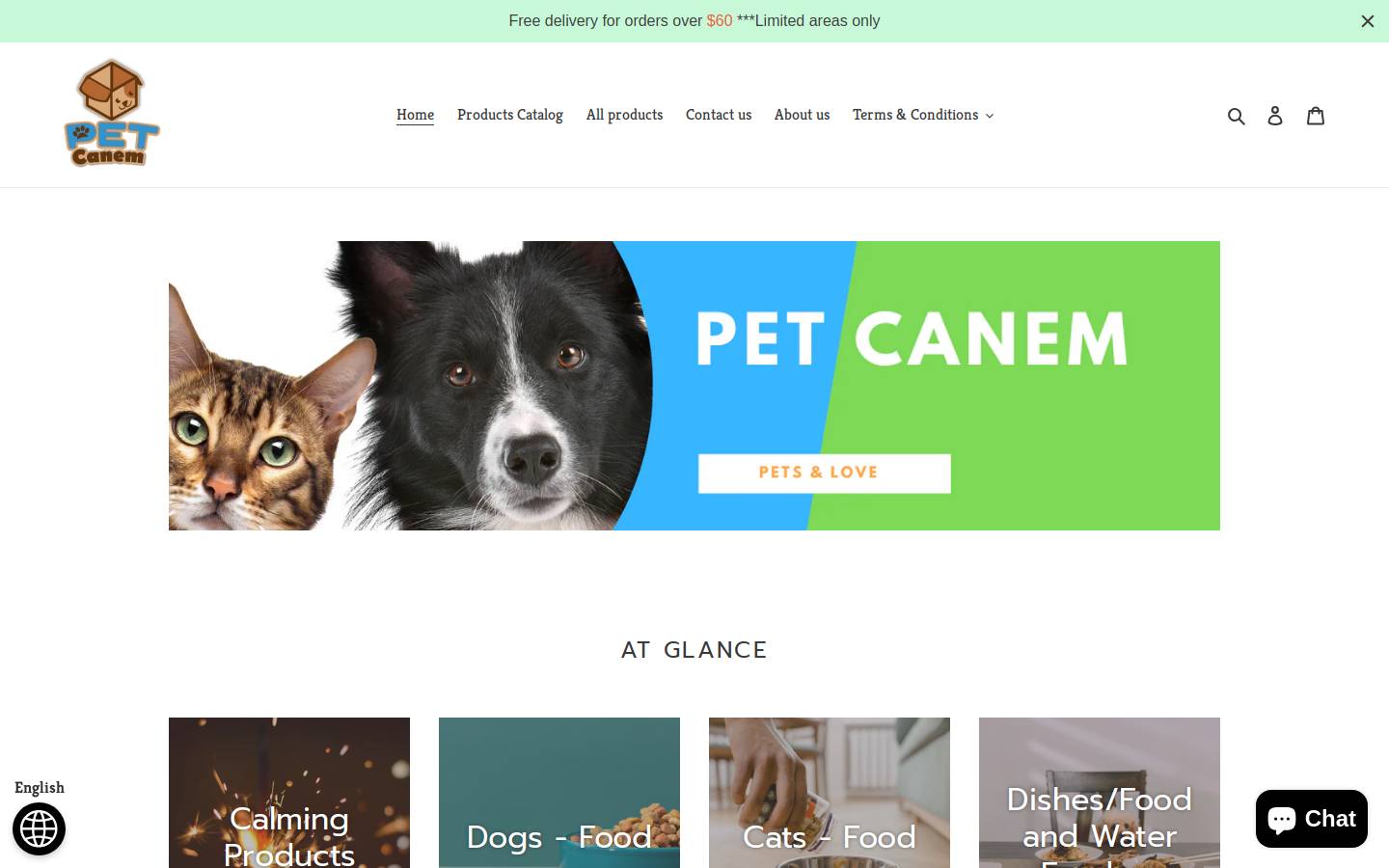 petcanem.com homepage screenshot