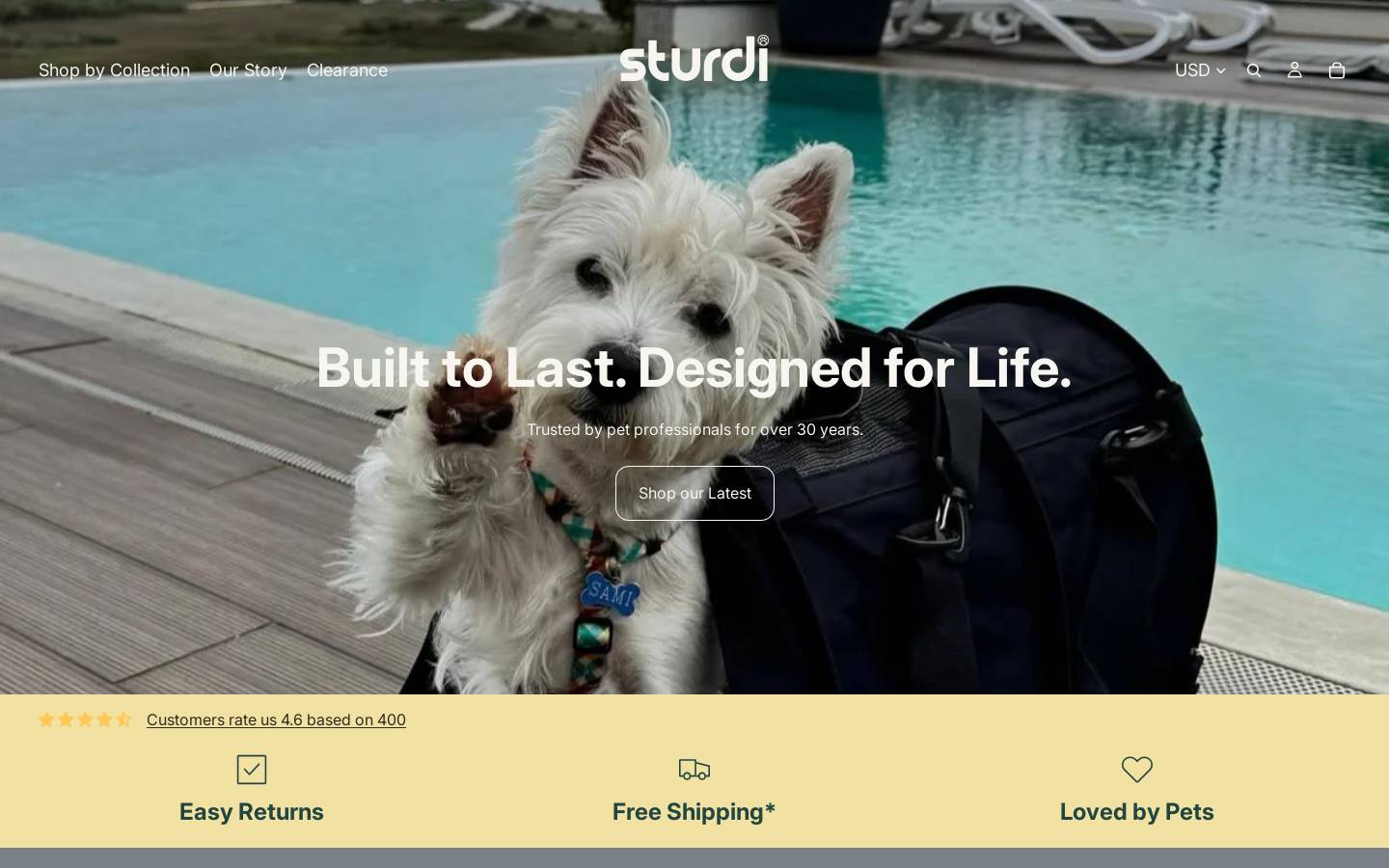 petcarrier.com homepage screenshot