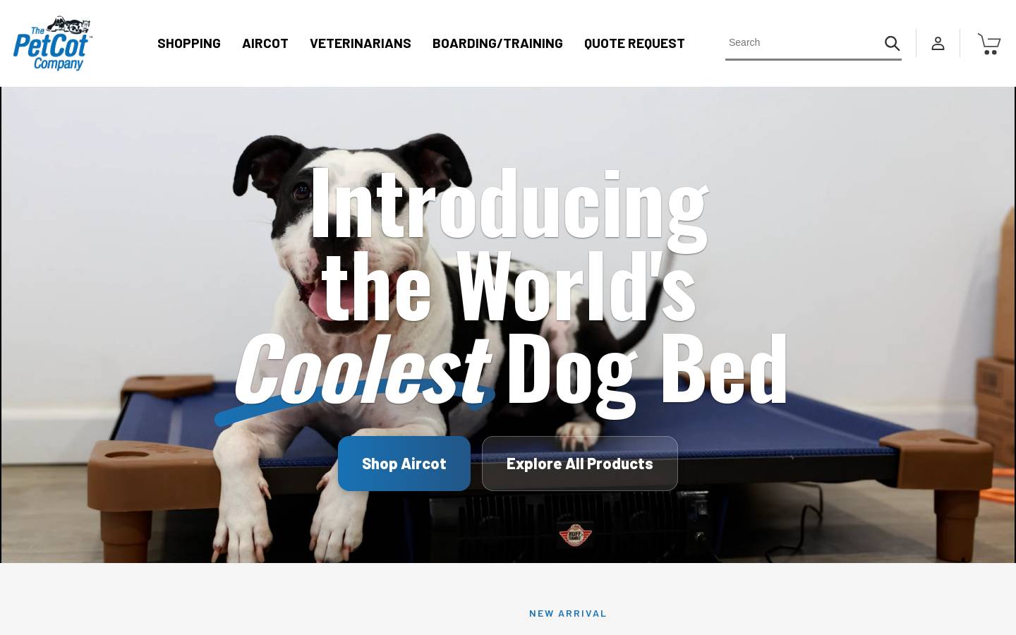 petcot.com homepage screenshot