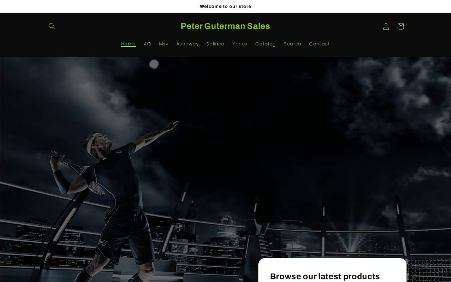 petergutermansales.com homepage screenshot