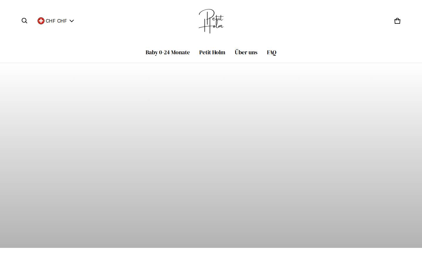 petitholm.com homepage screenshot
