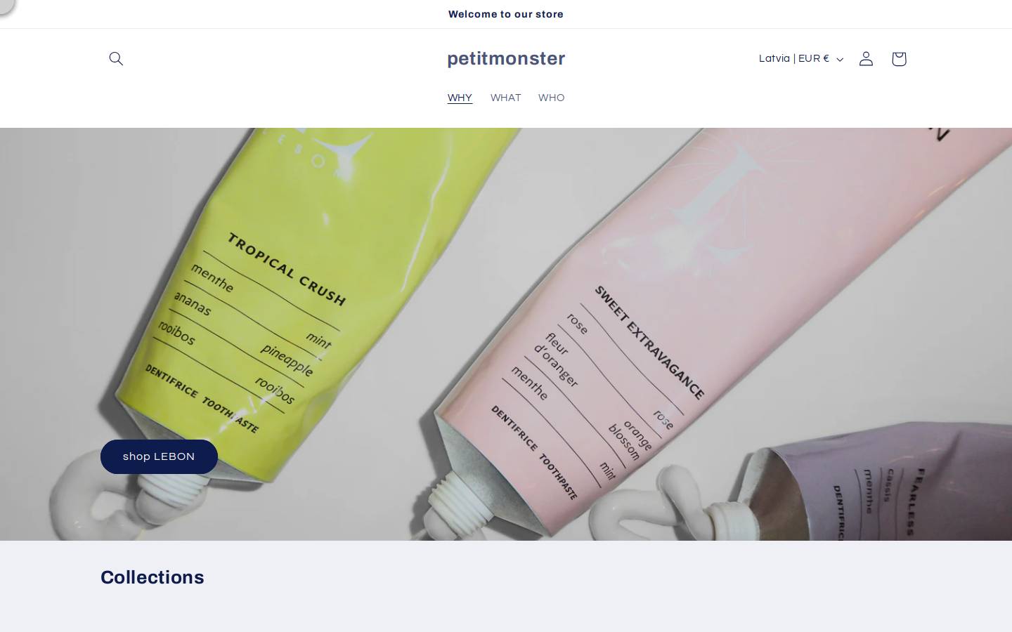 petitmonster.eu homepage screenshot