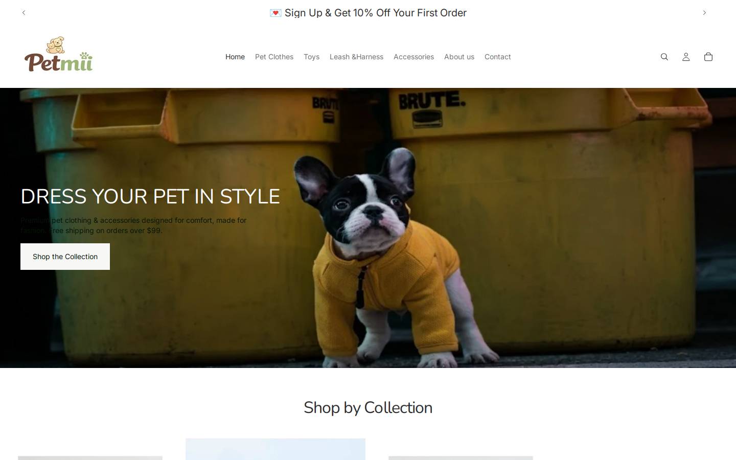 petmii.com.au homepage screenshot